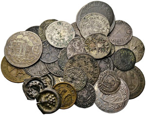 Lots - Münzen und Jetons aus mehreren ... 