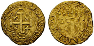 Königreich - Carlos I. 1516-1556. 2 Coronas ... 