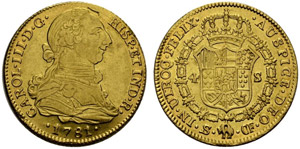 Königreich - Carlos III. 1759-1788. 4 ... 