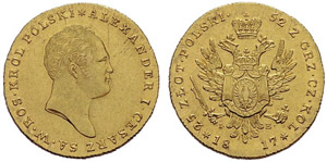 Alexander I, 1801-1825. Mintage for Poland / ... 