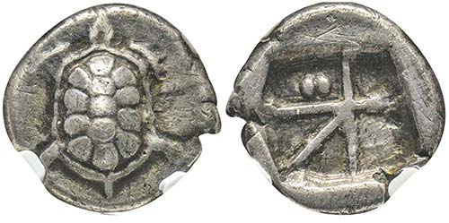 Aegina 350-338 avant J.-C. ... 