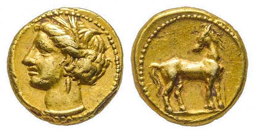 Carthage, 340-320 avant J.-C.
1/5 ... 