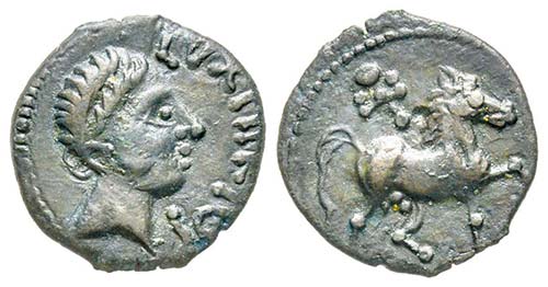 Cadurci, Bronze LVXTIIRIOS, 58-52 ... 