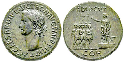 Caligula 37-41 après  ... 