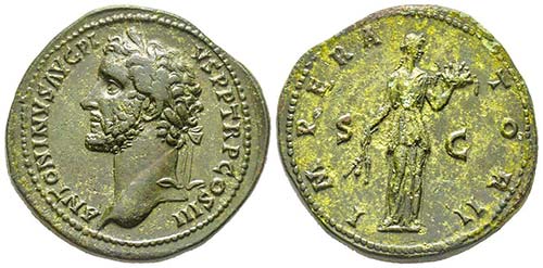 Antoninus Pius 138-161
Sestertius, ... 