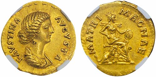 Marcus Aurelius  pour Faustina II, ... 
