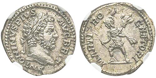 Caracalla 211-217 
Denarius, 197 - ... 