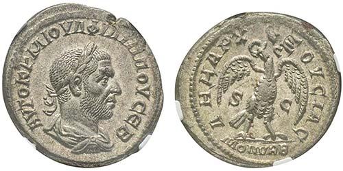 Philipus I 244-249
Tetradracme, ... 