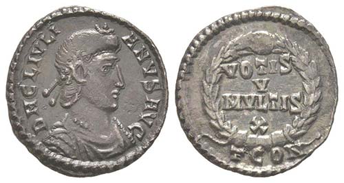 Julianus II 360-363
Silique, ... 