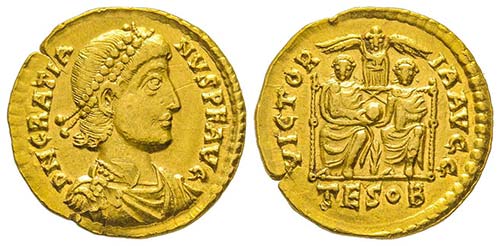 Gratianus 375-383
Solidus, ... 