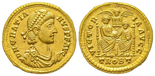 Gratianus 375-383
Solidus, ... 