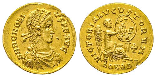 Honorius 383-423
Semissis, ... 