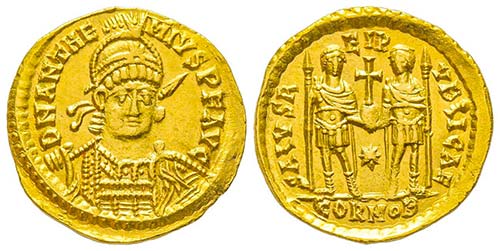 Anthemius 467-472
Solidus, Rome, ... 