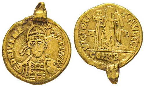 Julius Nepos 474-475
Solidus, ... 