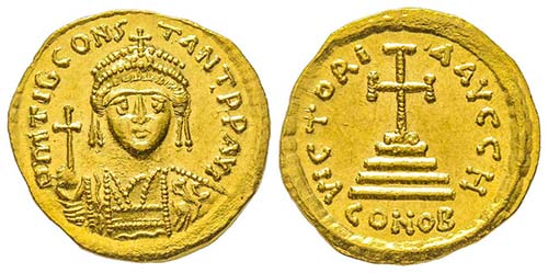 Tiberius II 578-582
Solidus, ... 