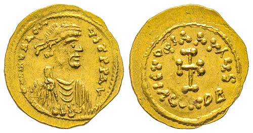 Heraclius 610-641
Tremissis, ... 