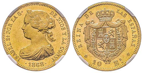 Spain, Isabel II 1833-1868
10 ... 