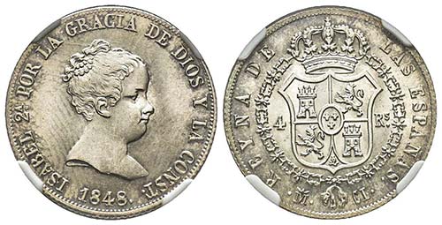 Spain, Isabel II 1833-1868
4 ... 