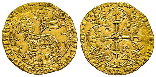 Charles VI 1380-1422
Agnel d’or, ... 