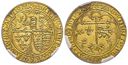 Henri VI, 1422-1453
Salut d’or, ... 