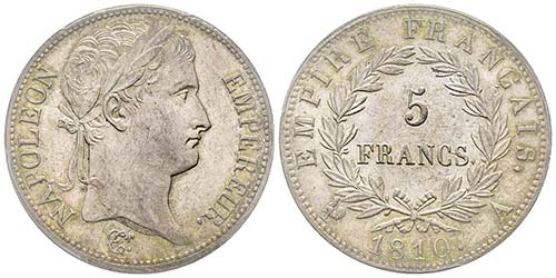 Premier Empire 1804-1814 5 Francs, ... 