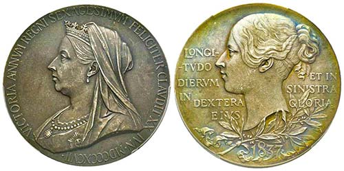Victoria I 1837-1901
Médaille en ... 