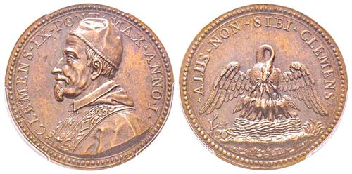 Clemente IX 1667-1669 
Medaglia, ... 
