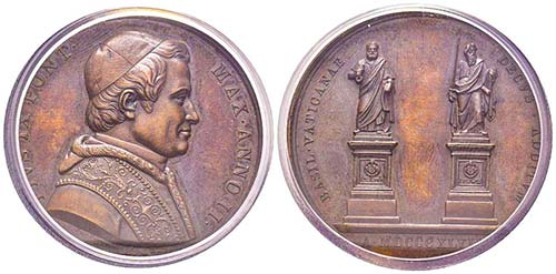 Pio IX 1846-1878
Medaglia, 1847, ... 