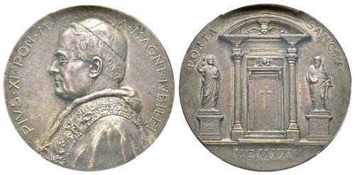 Pio XI 1922-1939
Medaglia in ... 