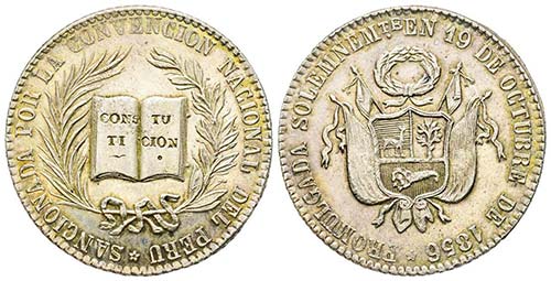 Peru, République 1824 ... 