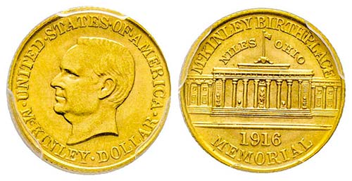 USA, 1 Dollar, 1916, McKinley ... 