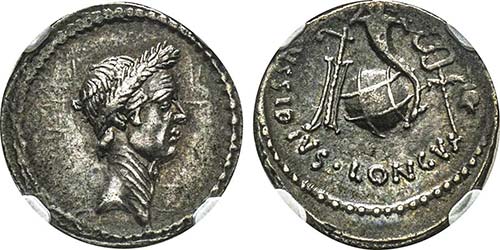 Divus Julius Caesar   Denarius, 42 ... 