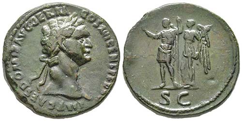 Domitianus 81-96 Sestertius, Rome, ... 