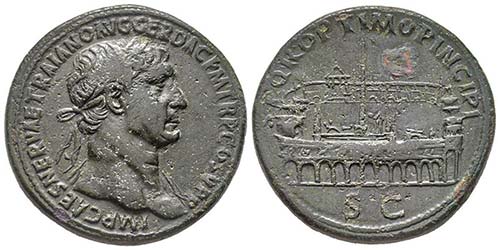 Traianus 98-117 Sestertius, Rome, ... 