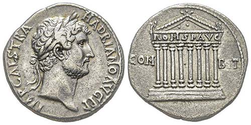 Hadrianus 117-138 Cistophorus de ... 