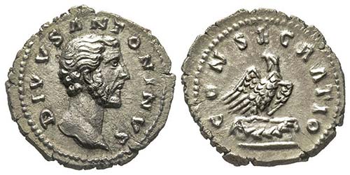 Antoninus Pius 138-161 Denarius, ... 