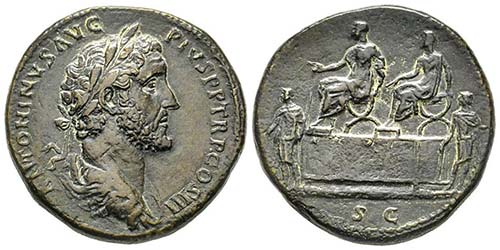 Antoninus Pius 138-161 Sestertius, ... 