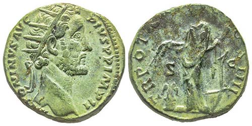 Antoninus Pius 138-161 Dupondius, ... 