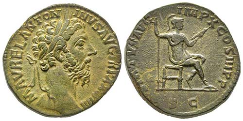 Marcus Aurelius 161-180  ... 