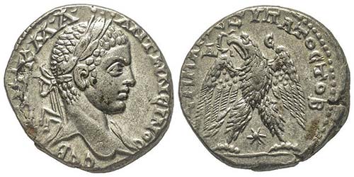 Elagabalus 218-222  Tetradrachme, ... 