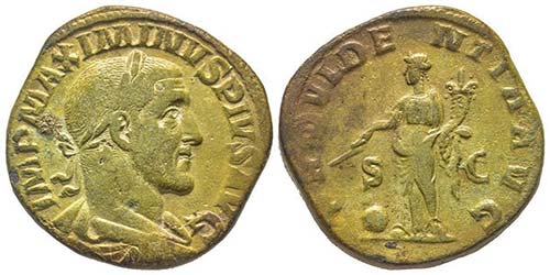 Maximinus I 235-238 Sestertius, ... 