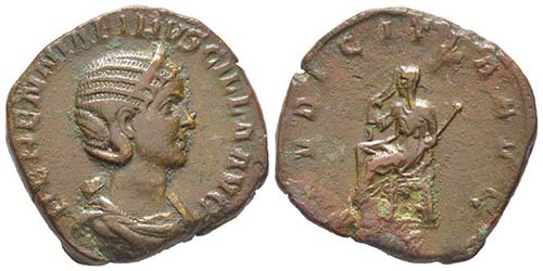 Trajanus Decius pour Herennia ... 
