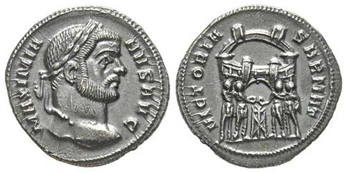 Maximianus Herculius 286-305.   ... 