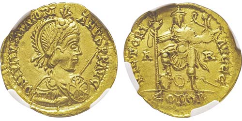 Maioranus 457–461 Solidus, ... 