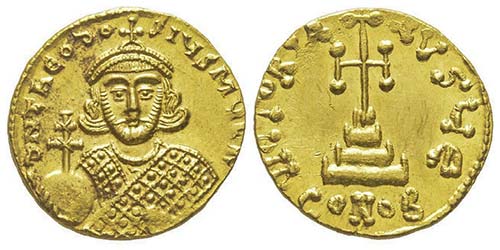 Theodosius III 715-717  Solidus, ... 
