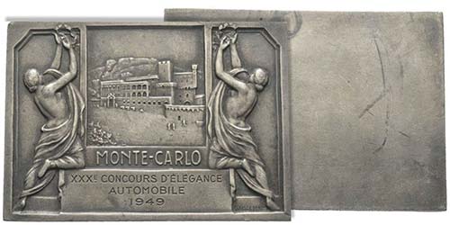 Monaco, Louis II 1922-1949 Plaque ... 