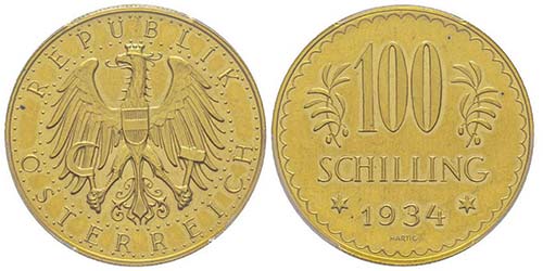 Austria République 1918- 100 ... 