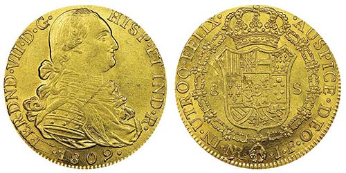 Colombia Fernando VII 1808-1821 8 ... 