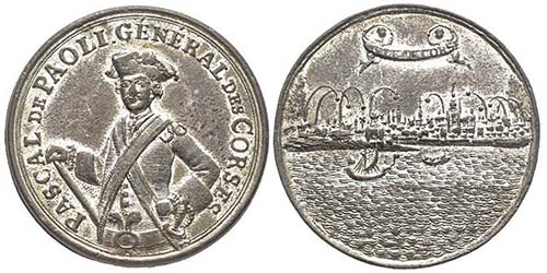 Corsica Médaille, Pascal De Paoli ... 