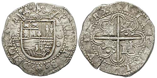 Felipe II 1556-1598 8 Reales ... 